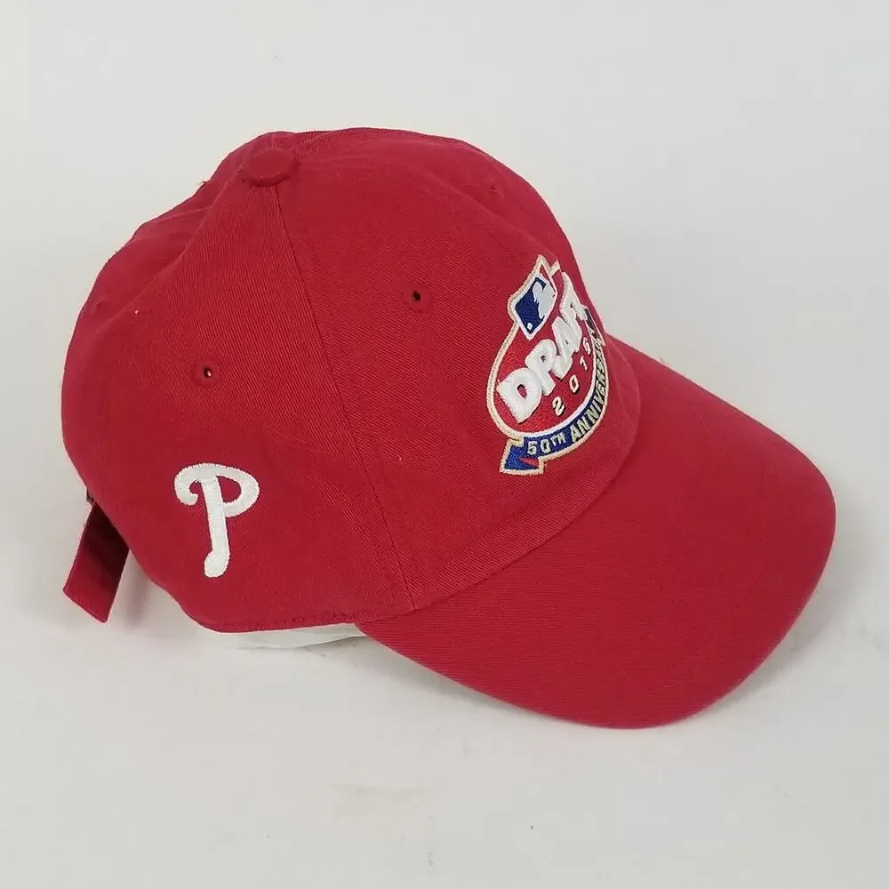 Philadelphia‎ Phillies Hat Cap Strap Back Mens One Size MLB Baseball Draft 2015